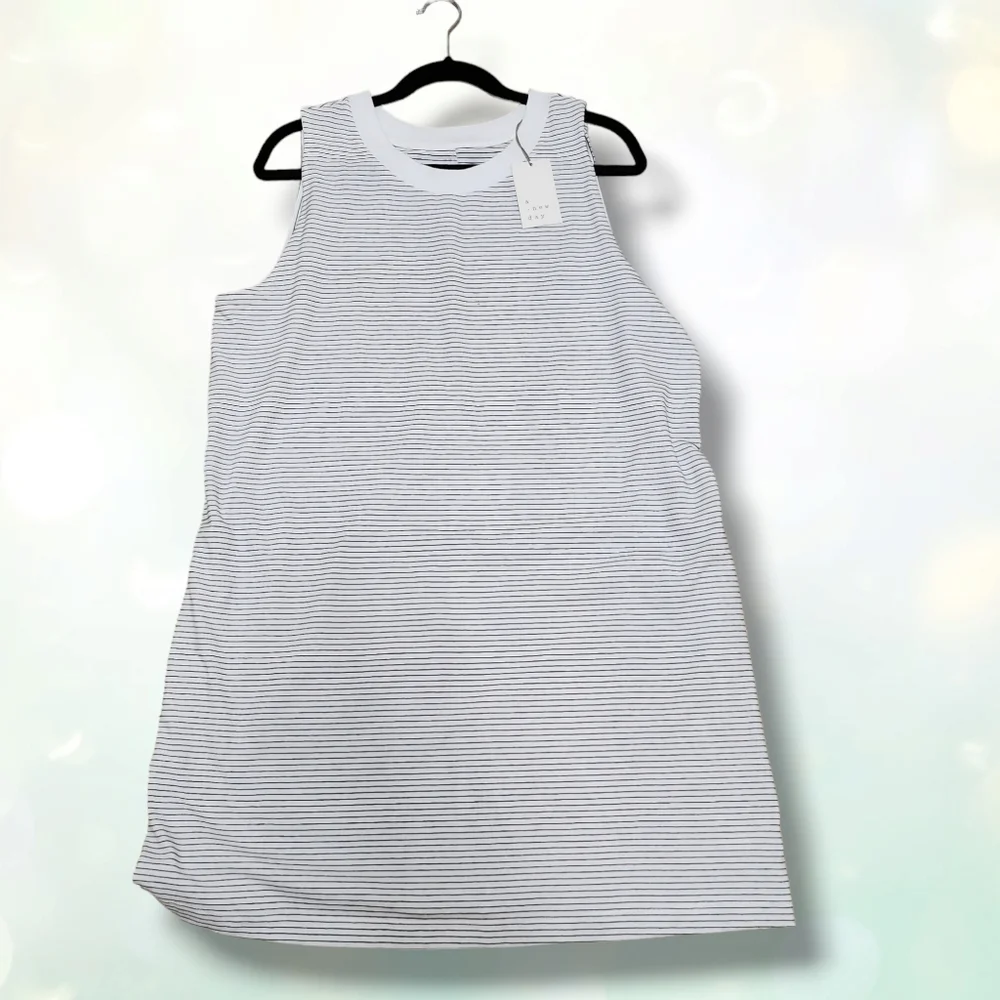 New Day stiped sleeveless dress Size XXL - Picture 4 of 10